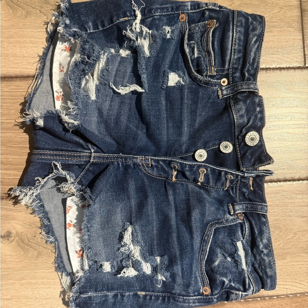 American Eagle Outfitters Dark Blue Denim